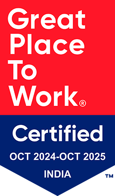 Great place to work badge - India